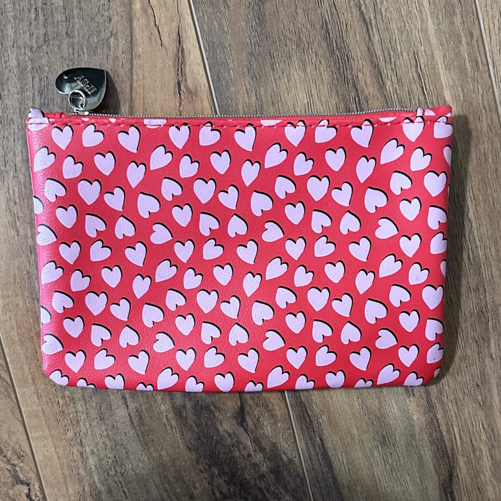 Ipsy Heart Patterned Pink Pouch , Multiple Bags &… - image 1